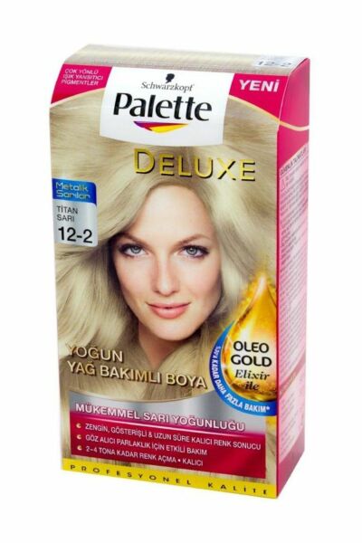 Palette Deluxe Kit Titan Sarı 12.2 Saç Boyası
