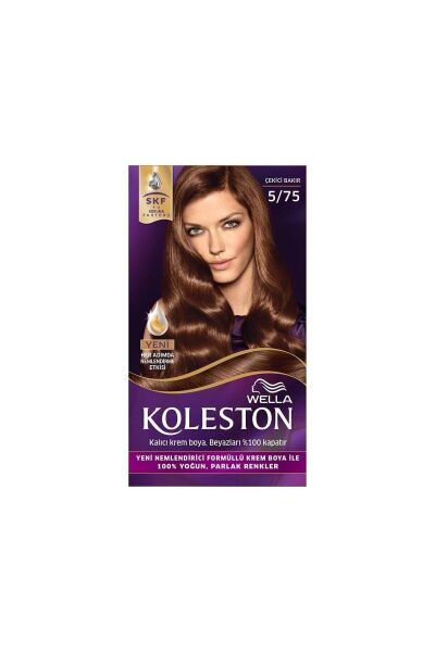 Wella Koleston Kit Saç Boyası 5/75 Çekici Bakır