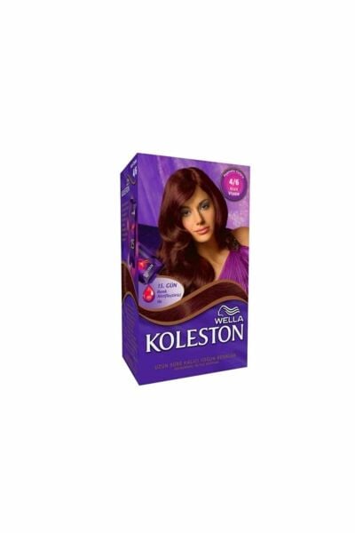 Wella Koleston Kit Saç Boyası 4/6 Kızıl Viyole