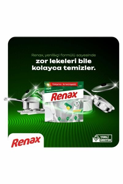 Renax 44'lü Bulaşık Makine Kapsülü