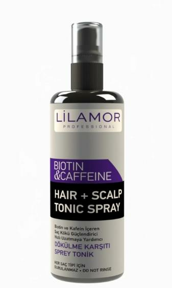 Lilamor 250 ml Biotin&Kafein Dökülme Karşıtı Tonik Sprey