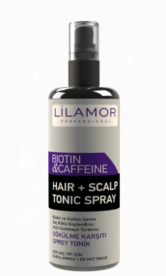 Lilamor 250 Ml Biotin&Kafein Dökülme Karşıtı Tonik Sprey