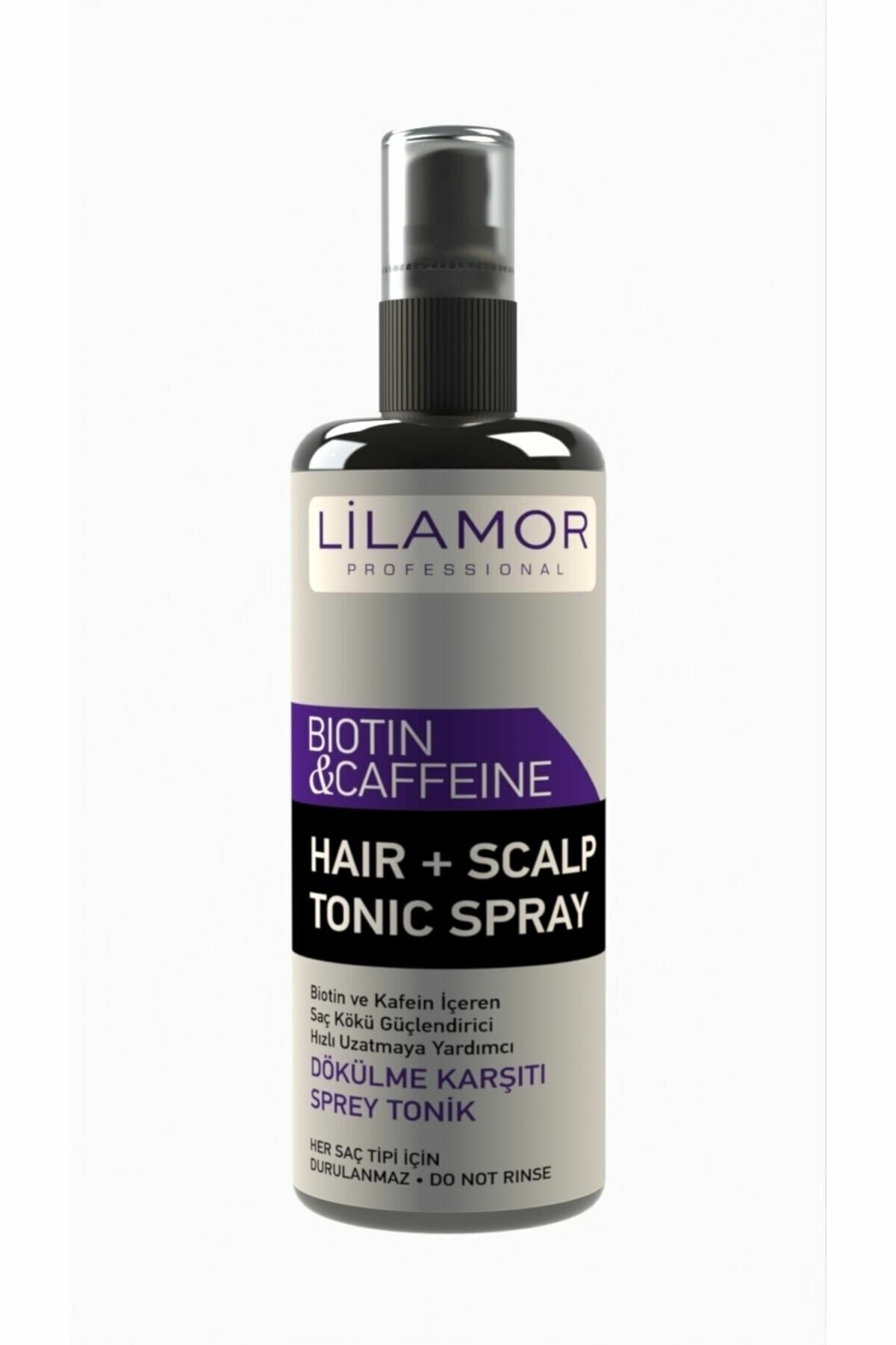 Lilamor 250 Ml Biotin & Kafein Dökülme Karşıtı Tonik Sprey