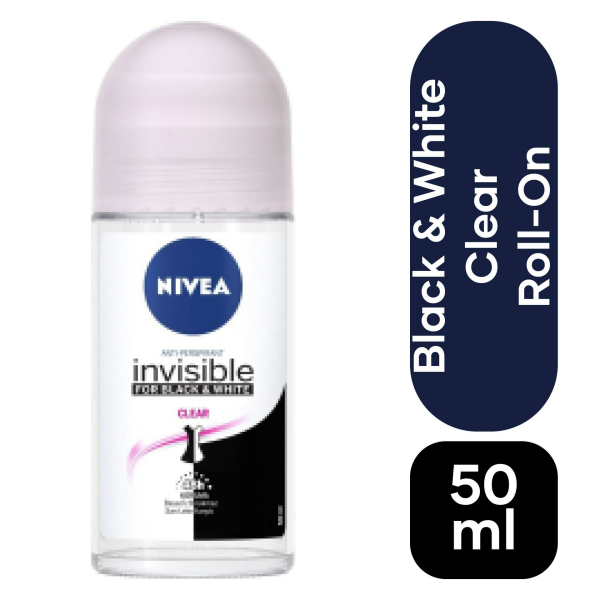 Nivea Roll-on Kadın 50 ML.Invisible Black&W Clear