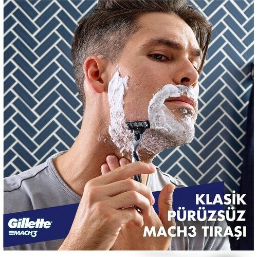 Gillette Tıraş Bıçağı Mach-3 2'li Başlık