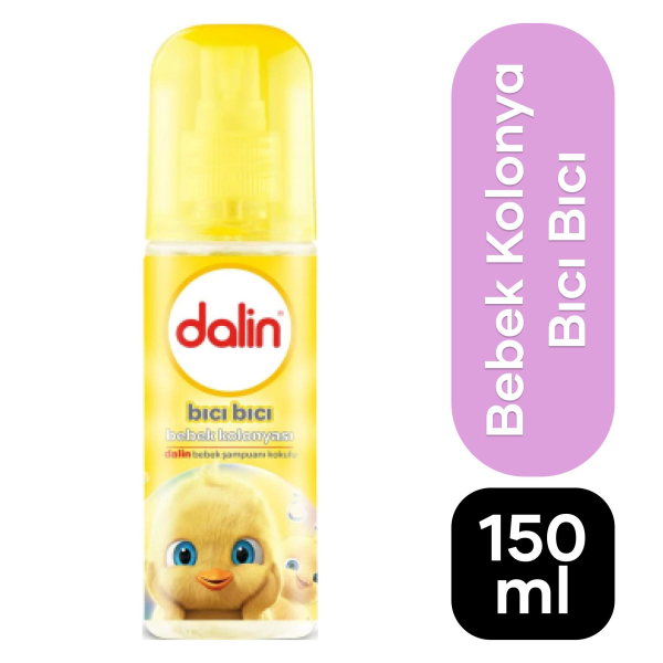 Dalin Bebek Sprey Kolonya Bıcı Bıcı Kokulu 150 ml