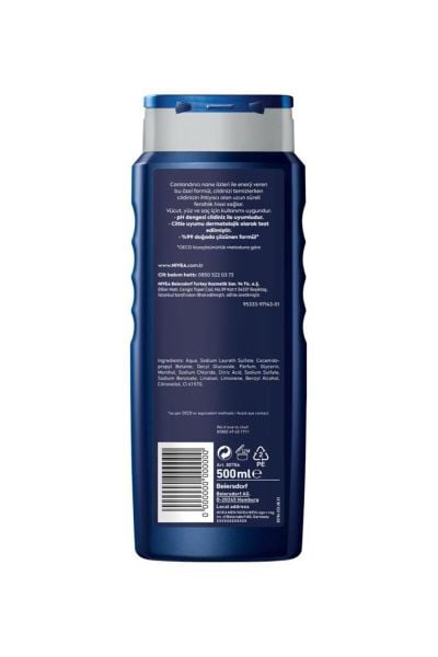 Nivea Duş Jeli 500 ml Energy