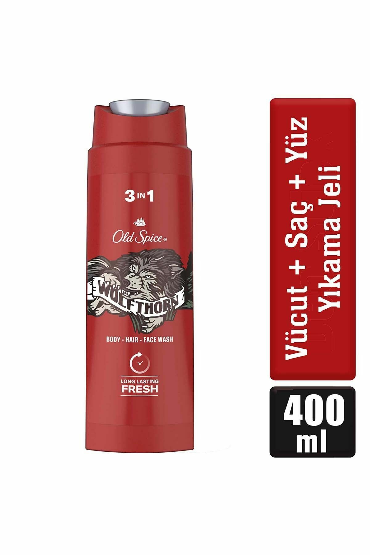 Old Spice 400 Ml Şampuan Wolfthorn 3IN1