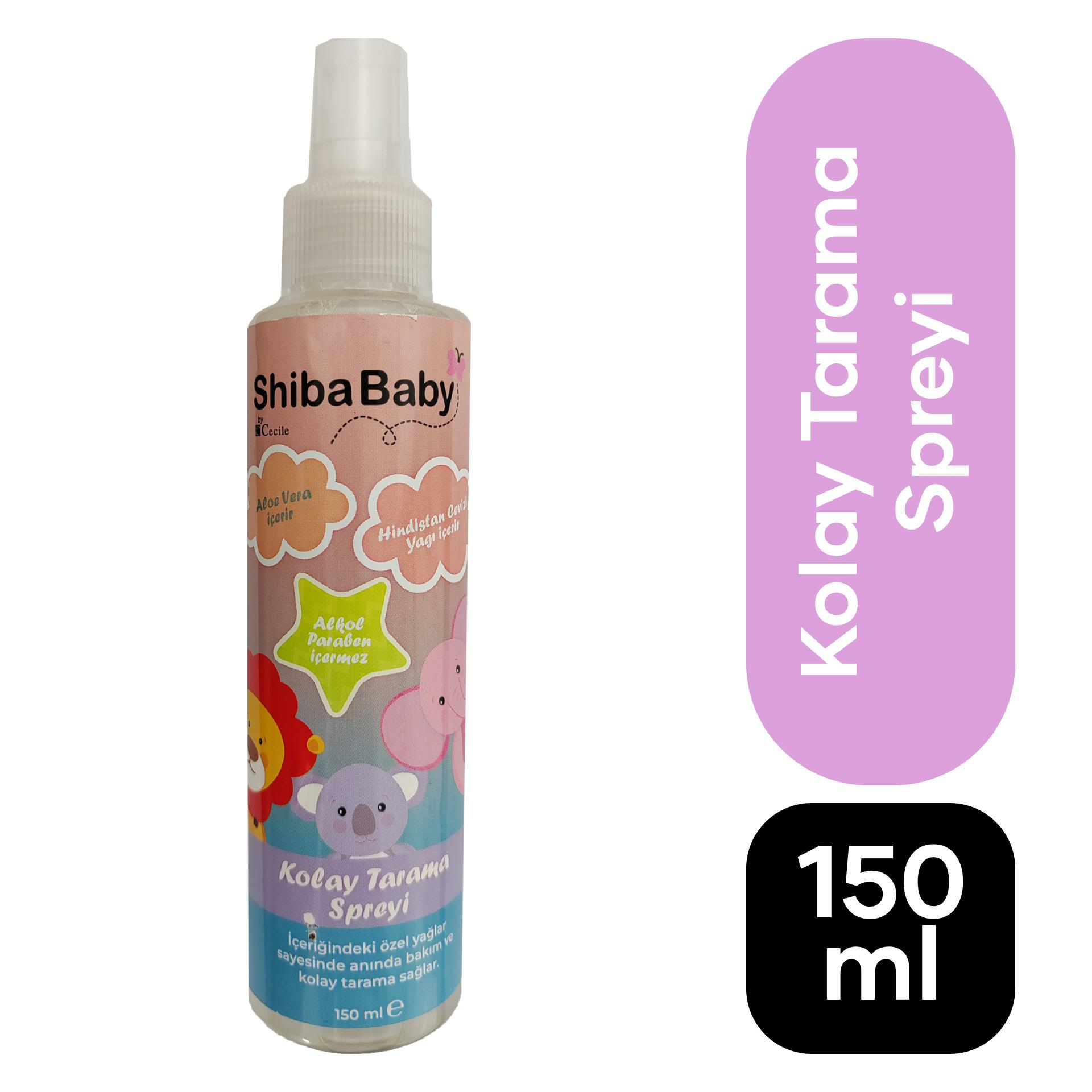 Cecile 150 ml Kolay Tarama Sprey Shiba Baby Fil