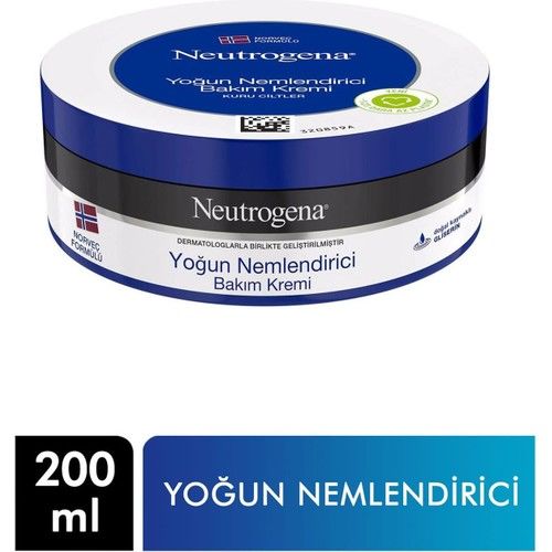 Neutrogena Norveç Formülü Yoğun Nemlendirici Bakım Kremi 200 ml