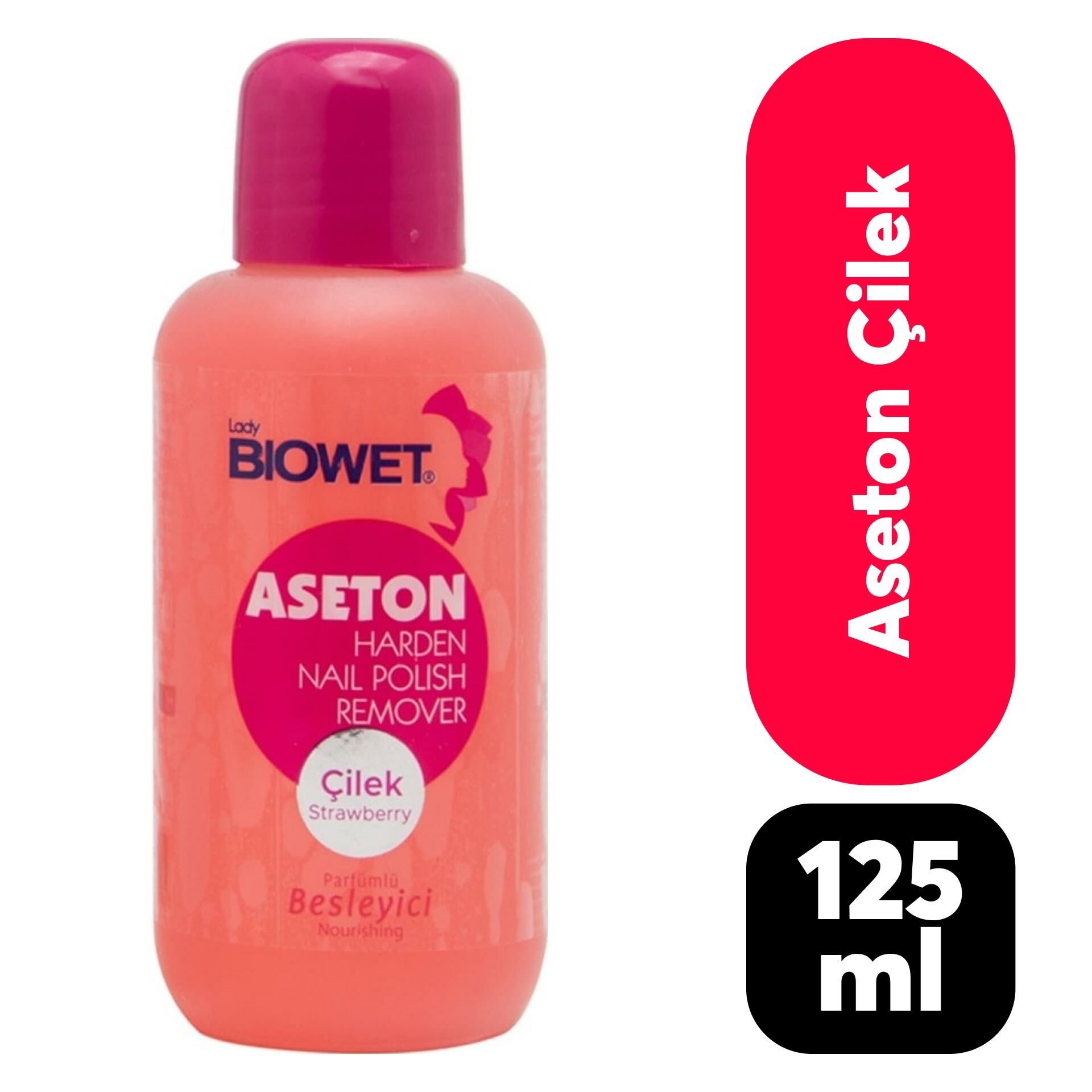 Biowet Aseton Çilek 125 ml