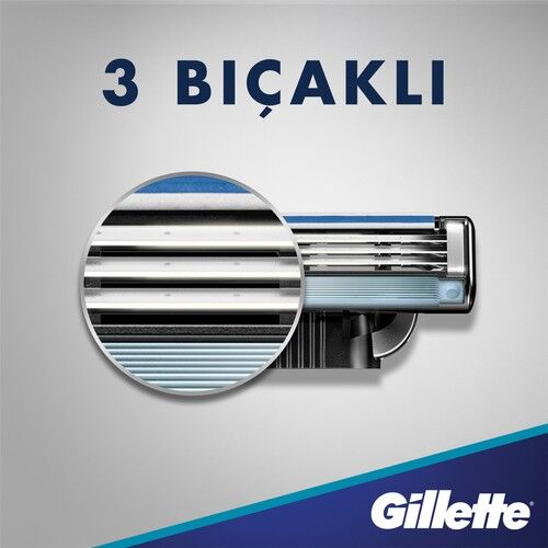 Gillette Mach3 Start Yedek Tıraş Bıçağı 2'li