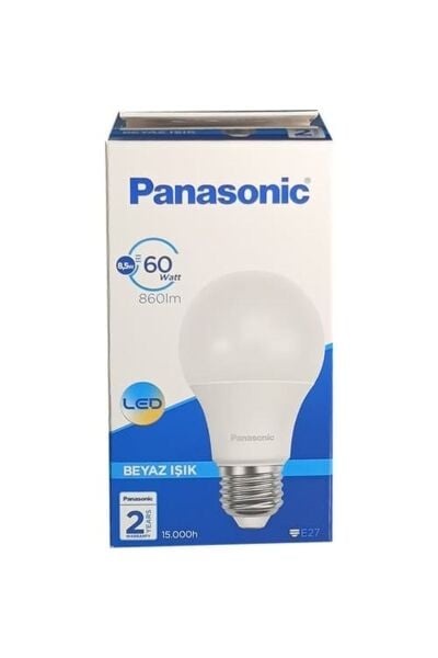 Ampul Panasonic 60 W Beyaz Işık