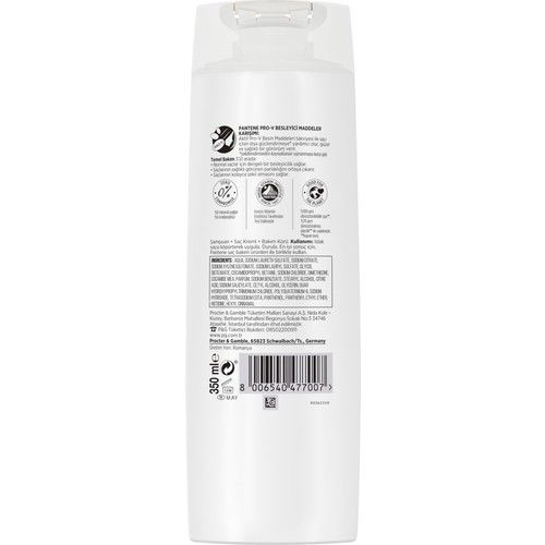 Pantene Şampuan 350 ml 3-1 Temel Bakım