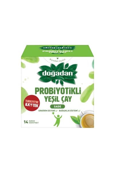 Doğadan Probiyotik Yeşil Çay Sade