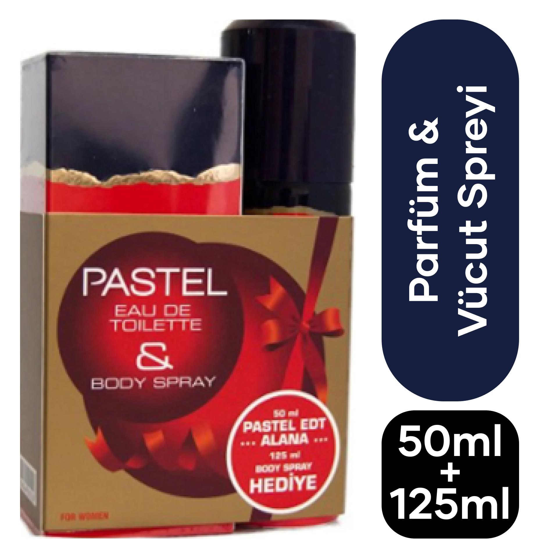 Kofre Pastel Kadın Parfüm Kofre Edt 50 ml + 125 ml Deodorant Kadın