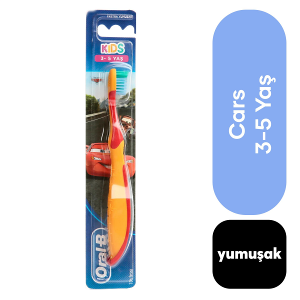 Oral-B Stages Cars Diş Fırçası 3-5 Yaş