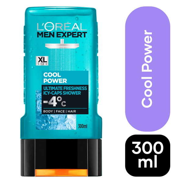 Loreal Paris 300 ml Duş Jeli Cool Power