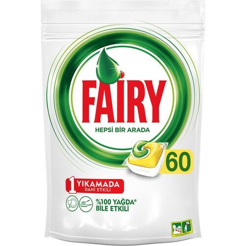 Fairy Hepsi Bir Arada Limon 60 Tablet