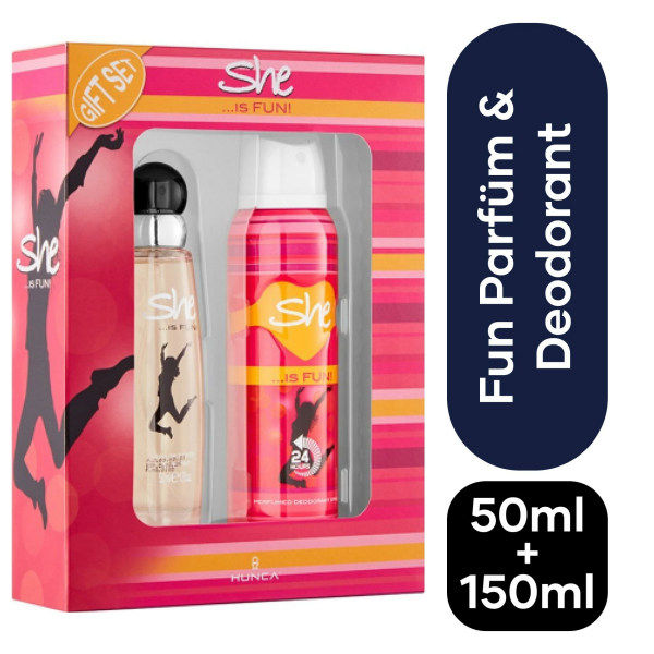 She Women Set Love Edt + Deo