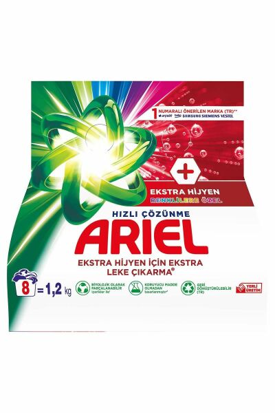 Ariel 1.2 Kg Oxi Extra Hijyen ( Renkliler )