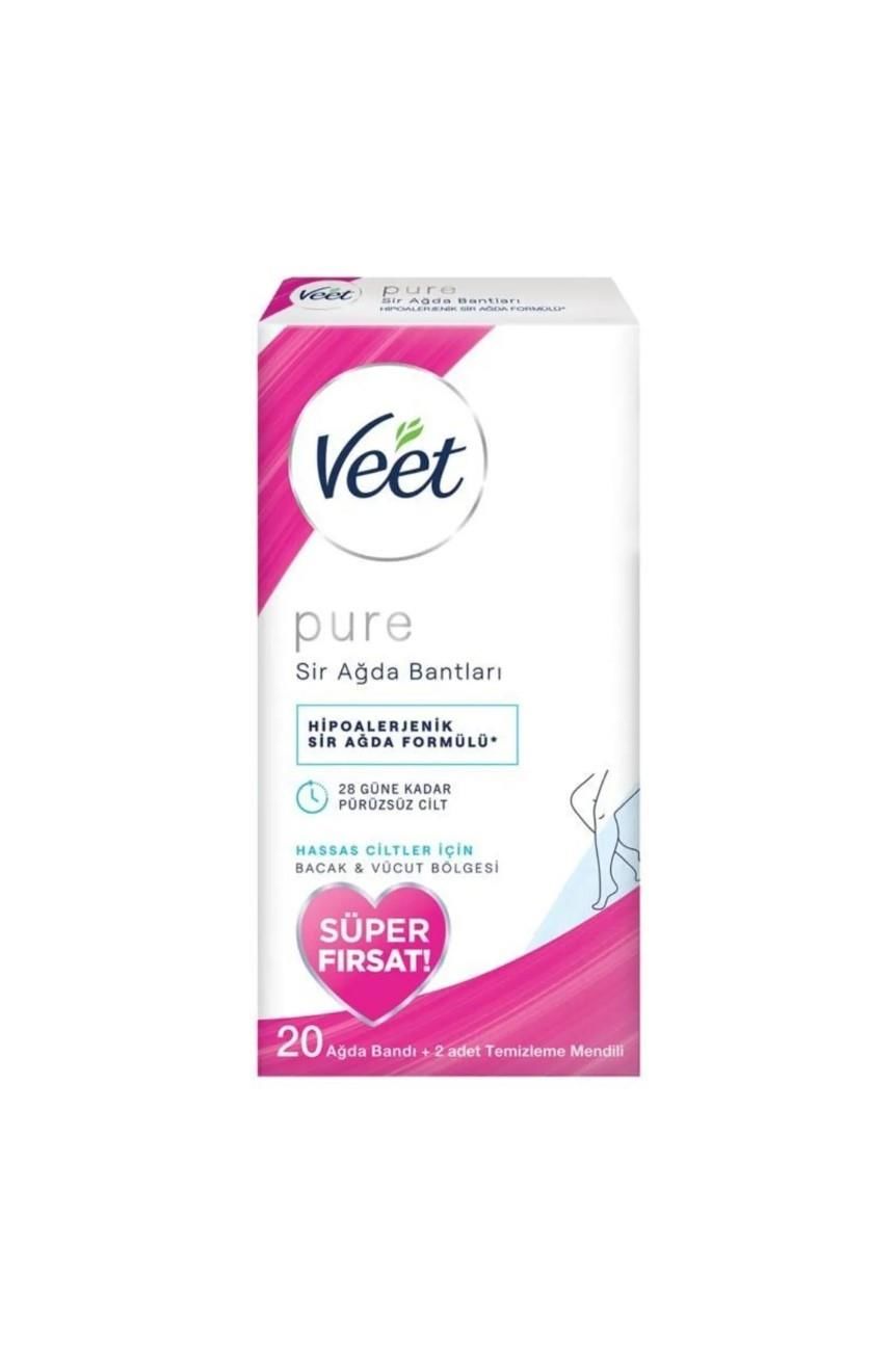 Veet Sir Ağda Bandı 20’li Pure