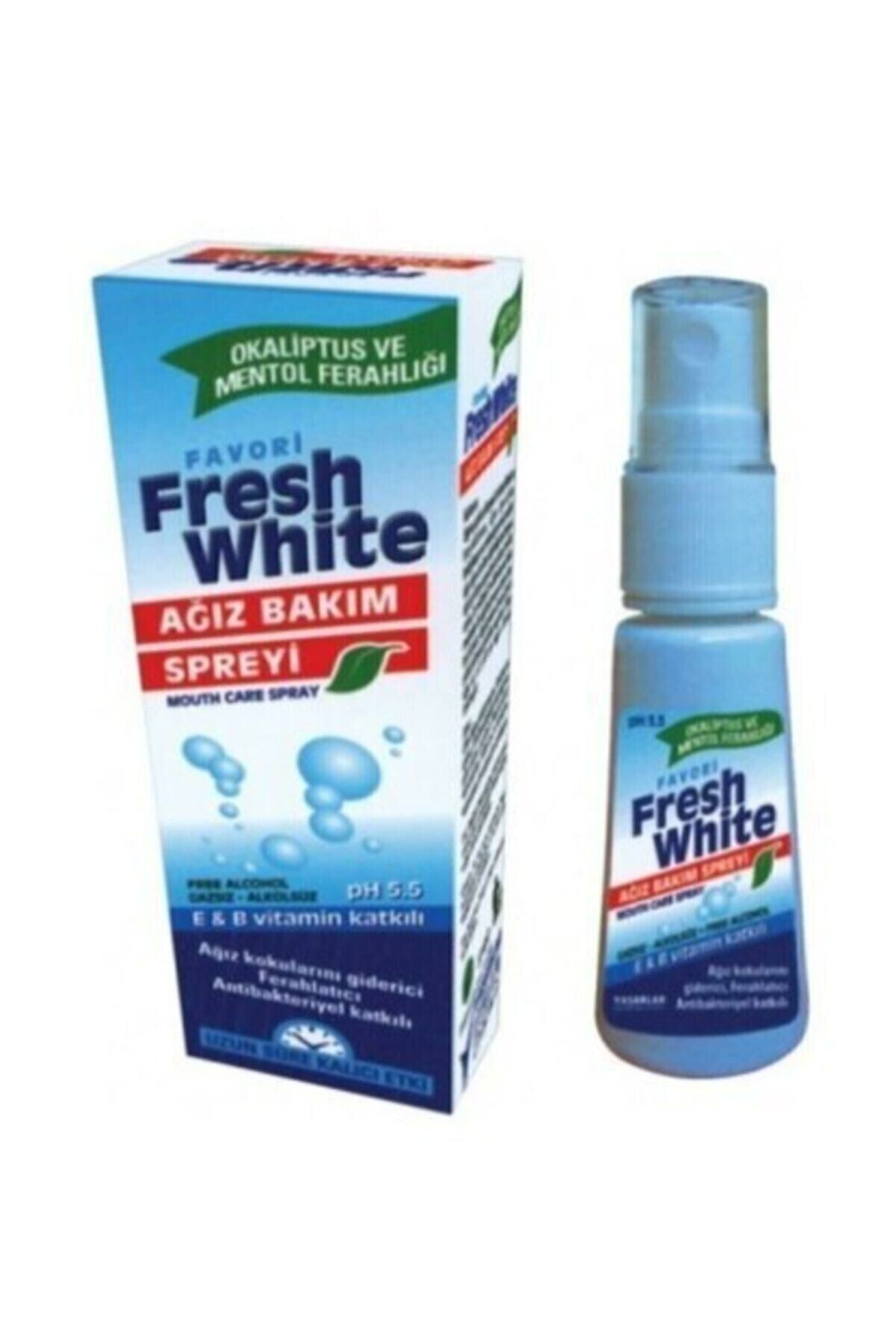 Fresh White Ağız Bakım Suyu Spreyi 30 Ml
