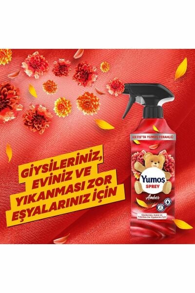 Yumoş Sprey Amber 450 Ml