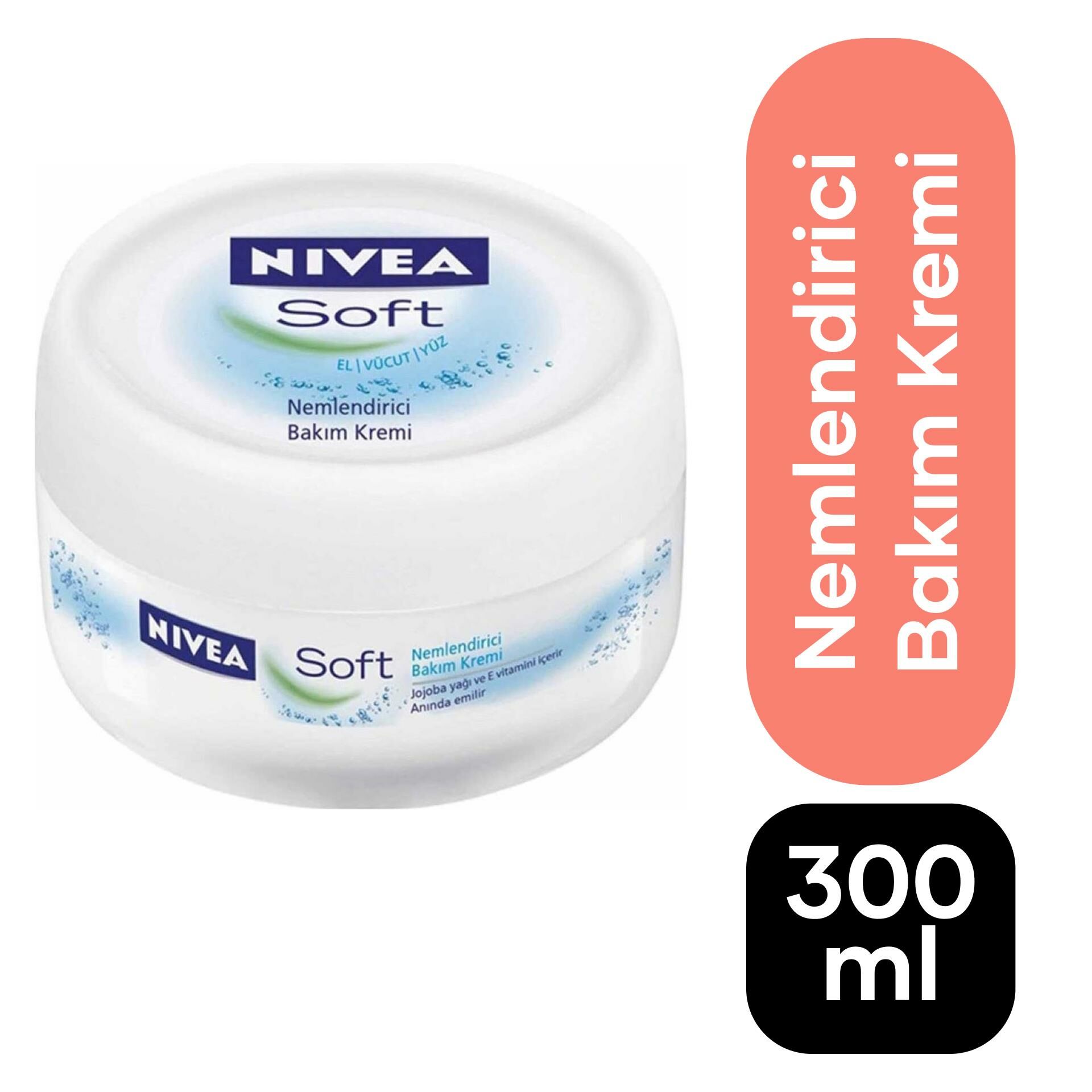 Nivea Soft Nemlendirici Bakım Kremi 300 ml