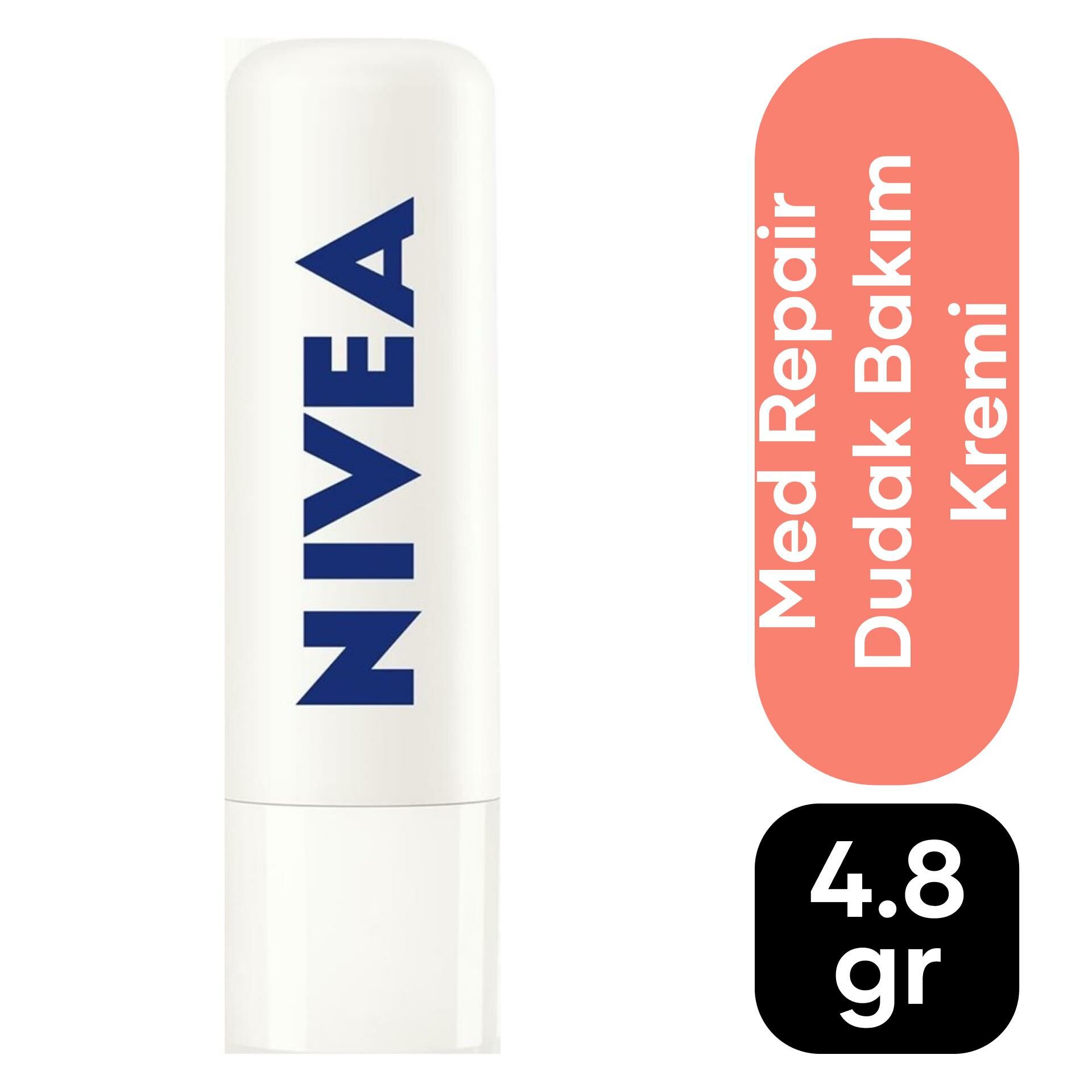 Nivea Lip Med Repair Dudak Bakım Kremi 4,8 gr