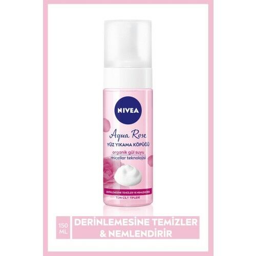 Nivea Yüz Temizleme Köpüğü Micellar Aqua Rose