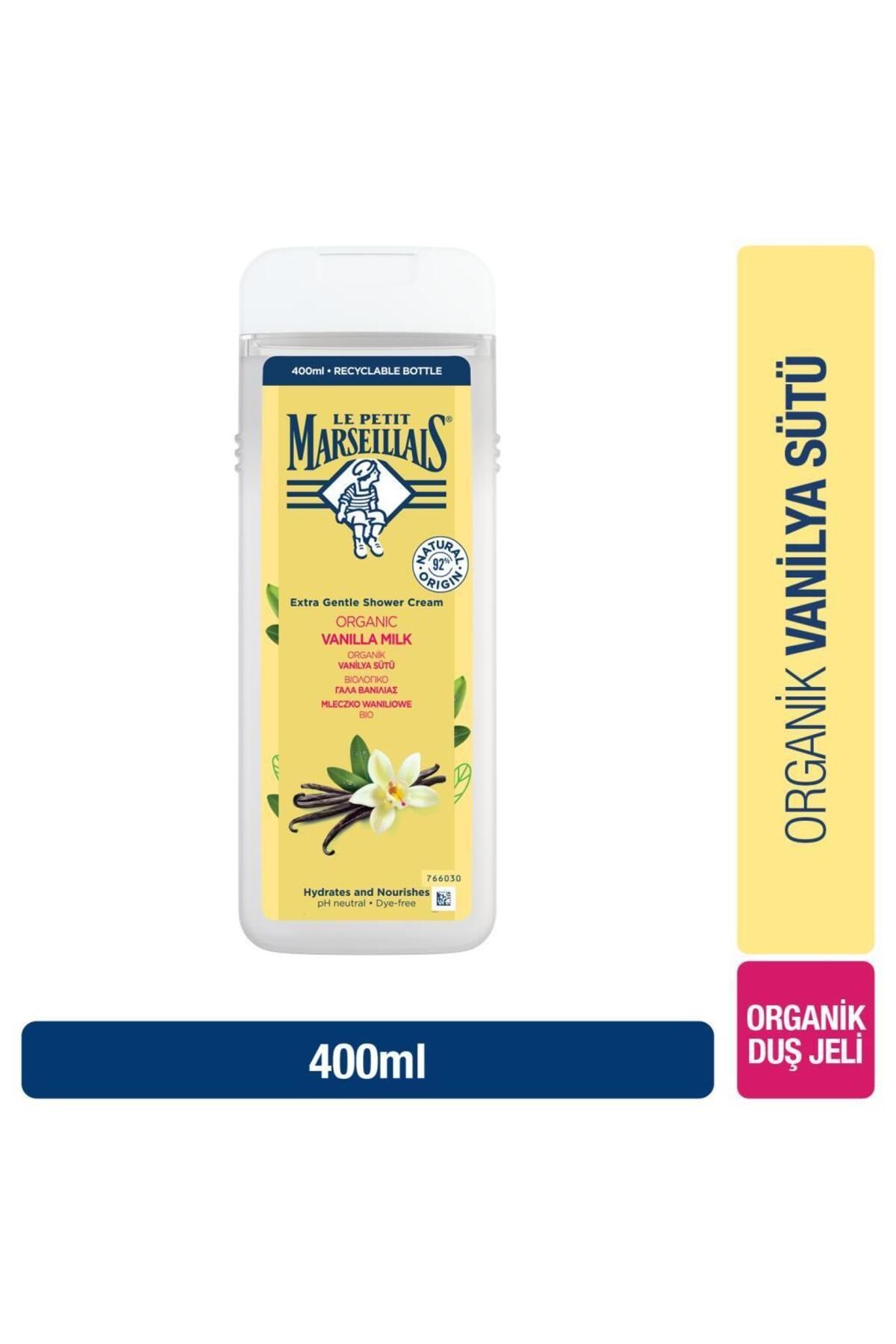 Le Petit Marseillais Organik Vanilya Sütü Duş Jeli 400 ml