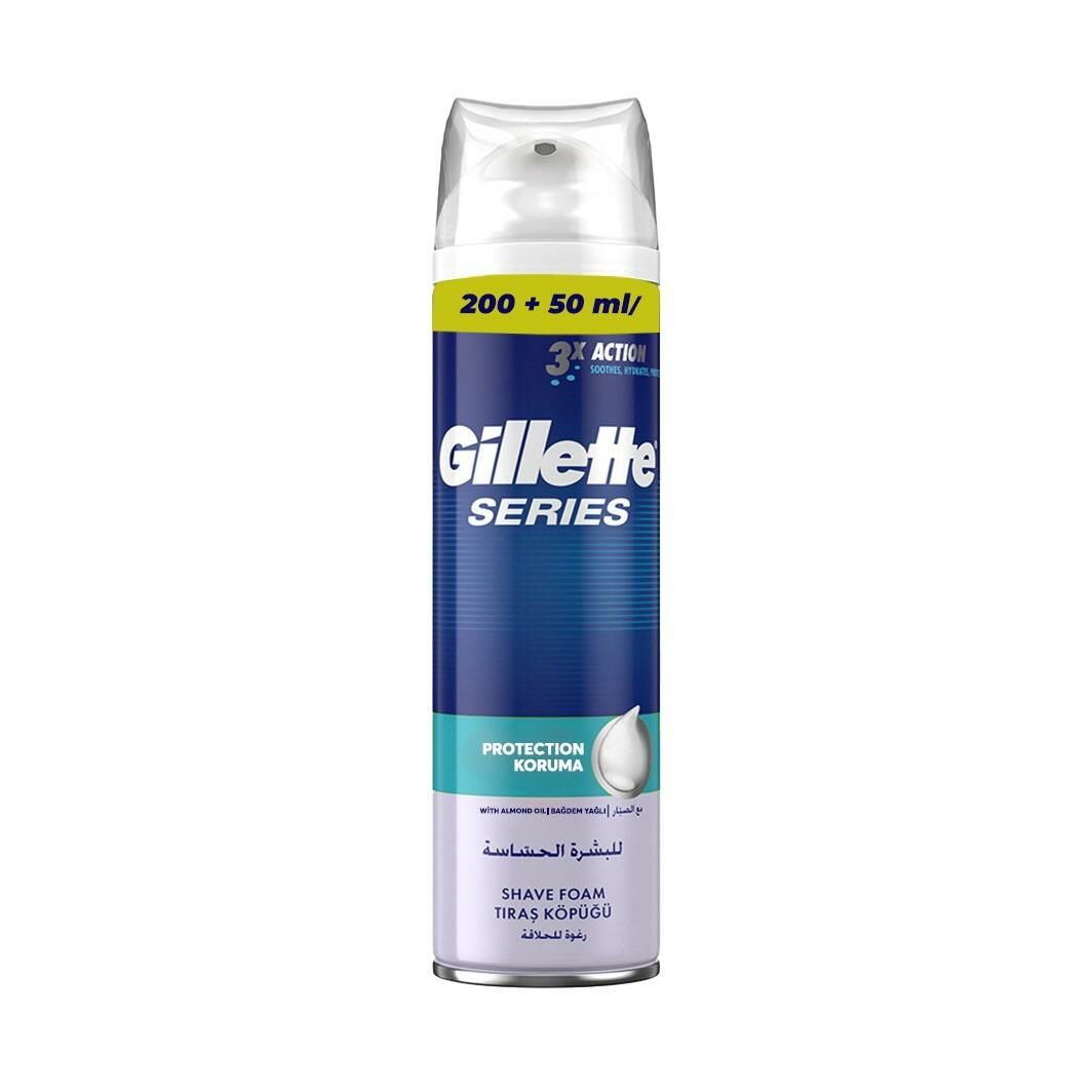Gillette Series Tıraş Köpüğü 200 + 50 Ml. Protection