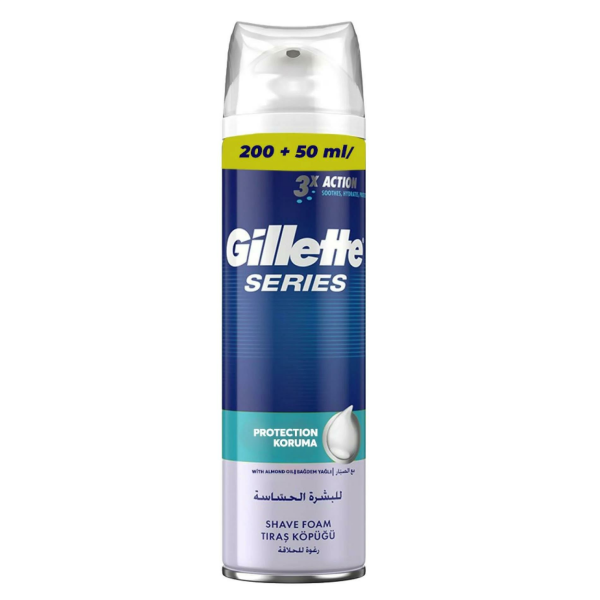 Gillette Series Tıraş Köpüğü 200 ml + 50 ml Protection