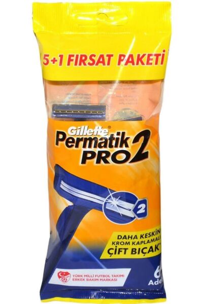 Gillette Permatik Tıraş Bıçağı Pro2 .6’lı