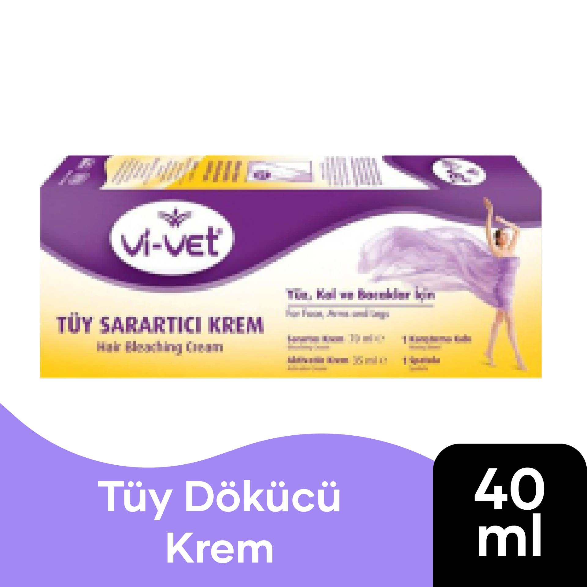 Vi-vet Ağda Tüy Dökücü Krem 40 ml