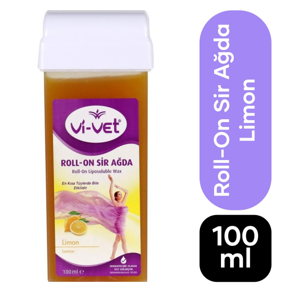 Vi-vet Kartuş Roll On Limon Sir Ağda 100 ml