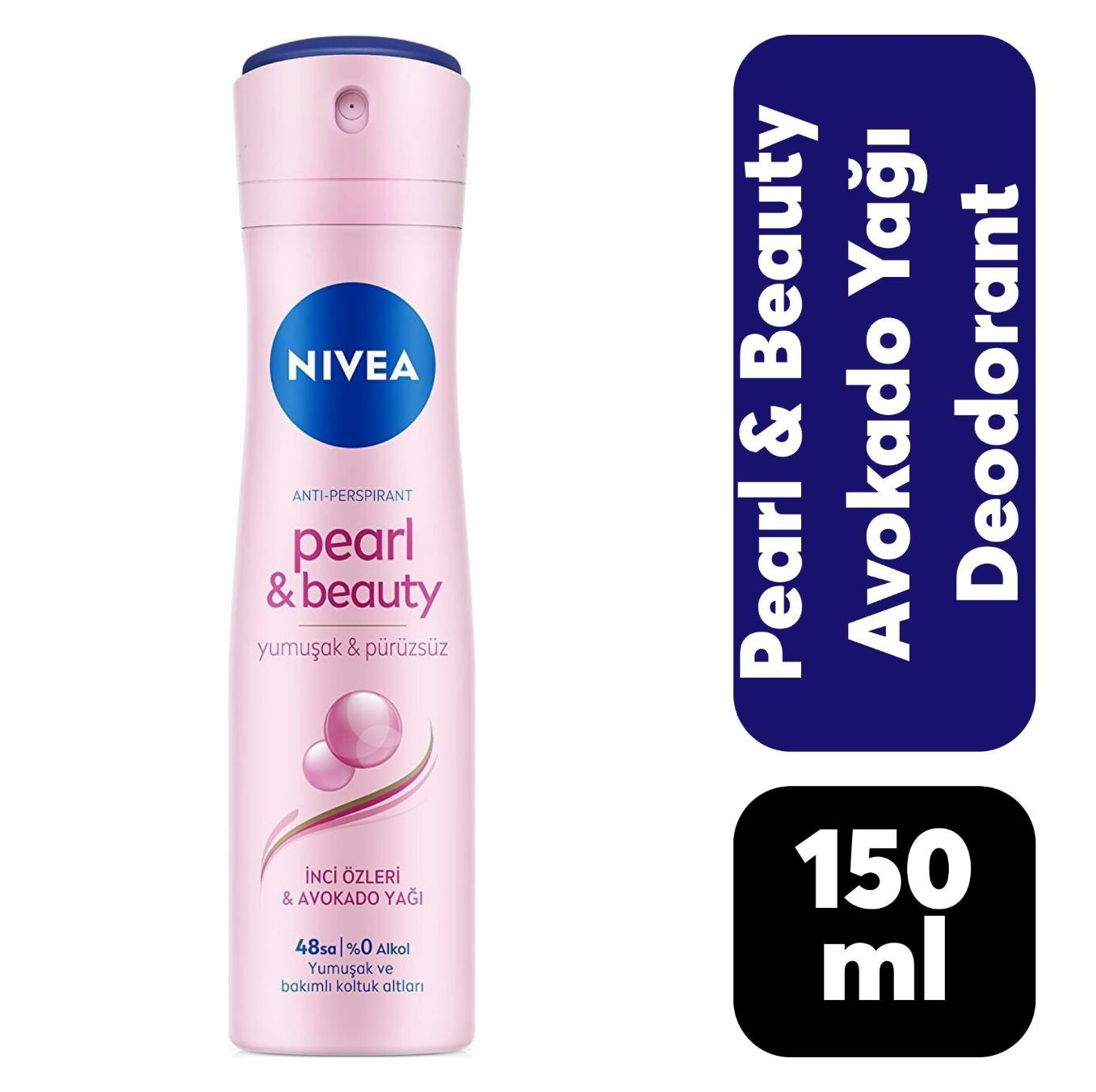 Nivea Deodorant Kadın 150ml.Pearl Beauty