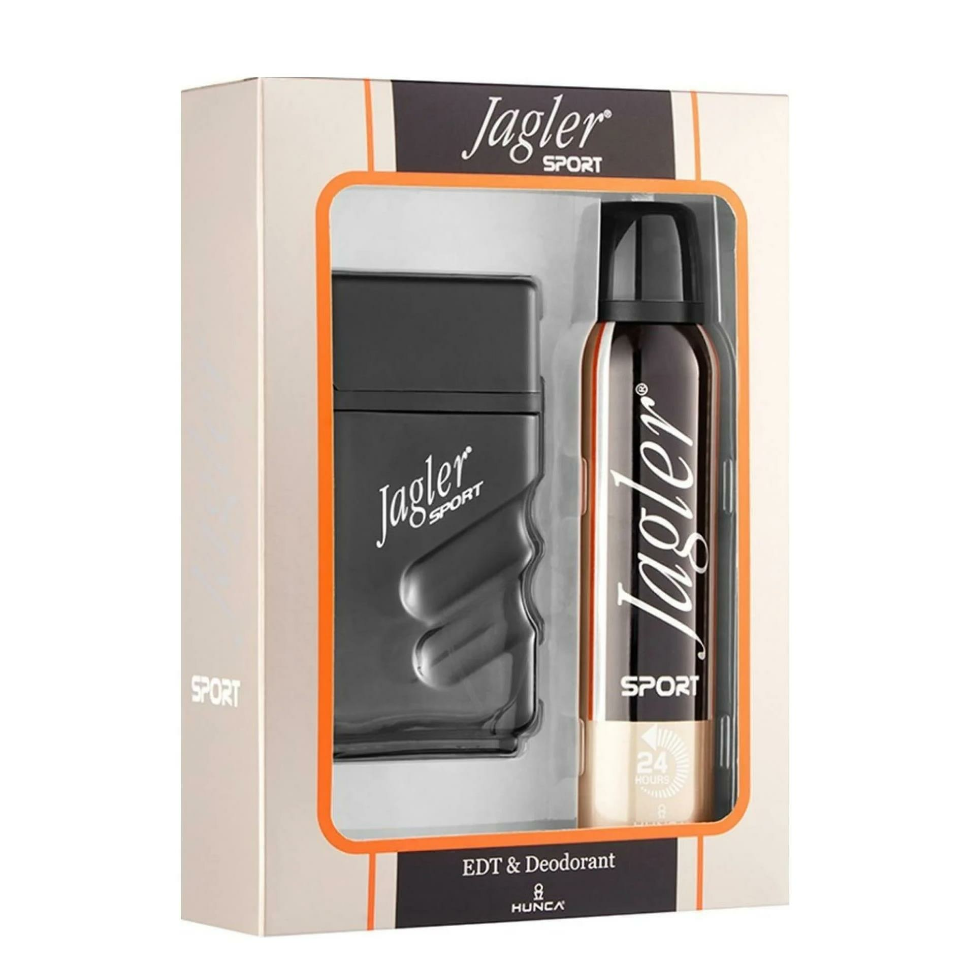 Kofre Jagler Erkek Parfüm 90 ml + Deodorant 150 ml Sport