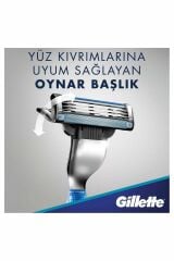 Gillette Mach3 Start Tıraş Makinesi + 3'lü Yedek Tıraş Bıçağı