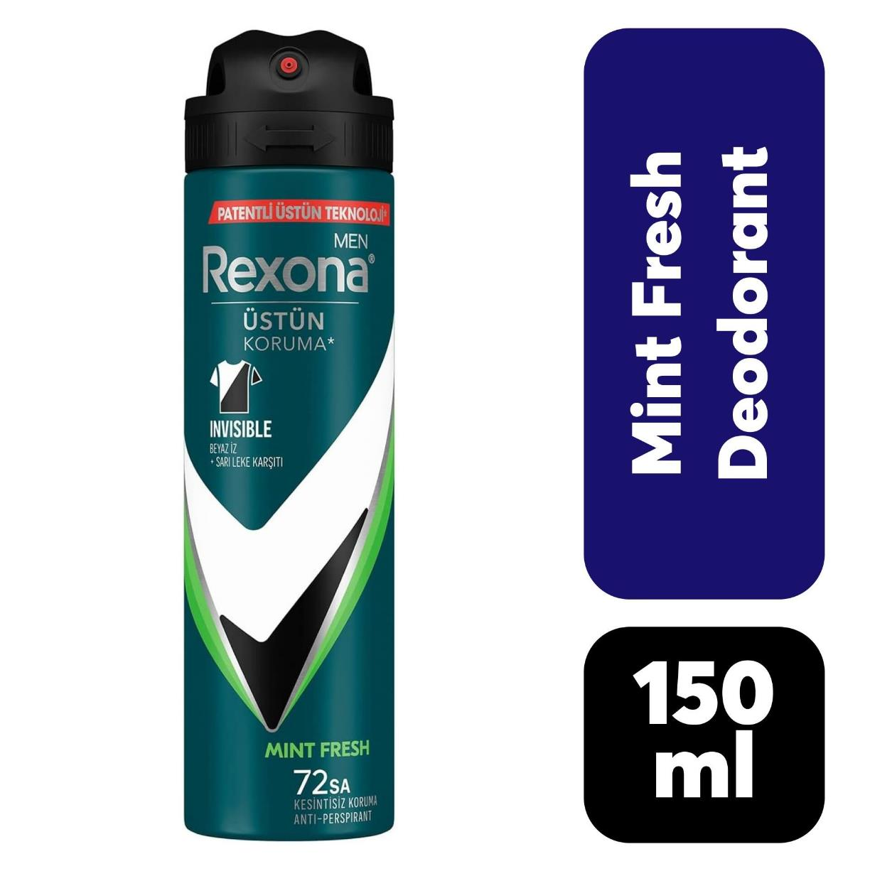 Rexona Deodorant Erkek 150 ml Mint Fresh