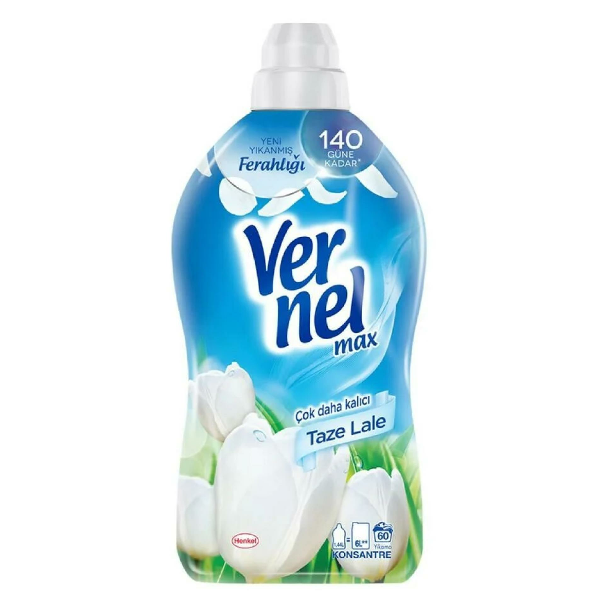 Vernel Max 1440 ml Yumuşatıcı Lale