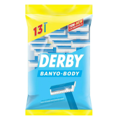 Derby Banyo 13'lü Kulan-At Tıraş Bıçağı