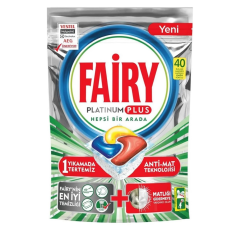 Fairy Platinum 40'lı Limon Kokulu