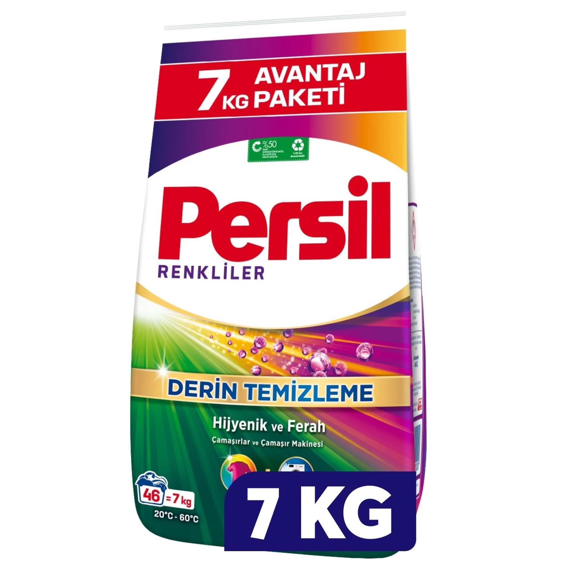 Persil 7 kg Derin Temizleme Toz Deterjan Renkliler