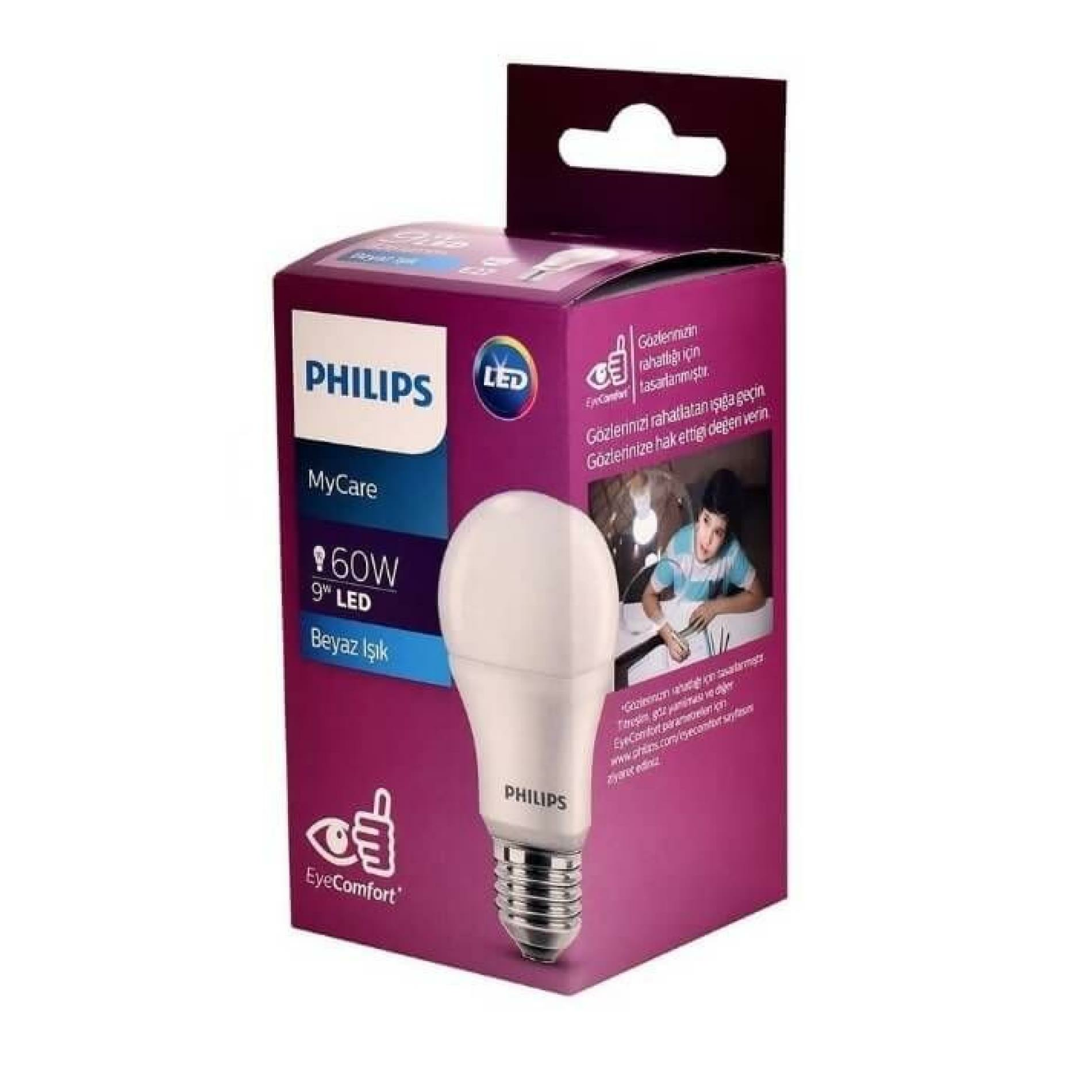Ampul Philips MyCare 60 W Beyaz Işık