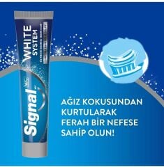 Signal White System Arındırıcı Beyazlık Diş Macunu 75ml