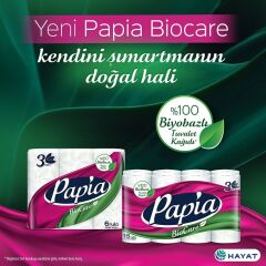 Papia Biocare Tuvalet Kağıdı 16'lı