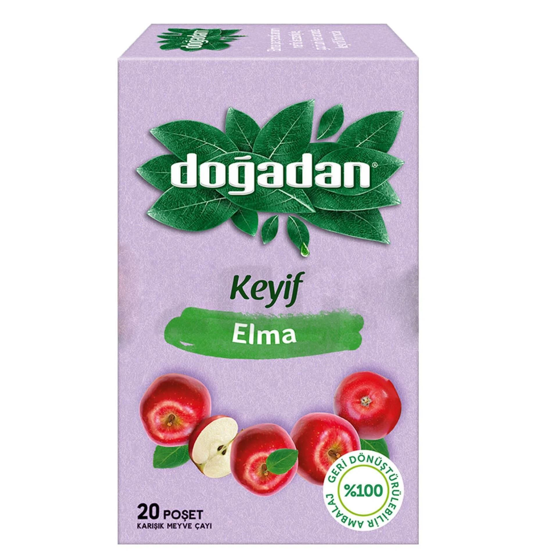 Doğadan 20'li Elma Çayı