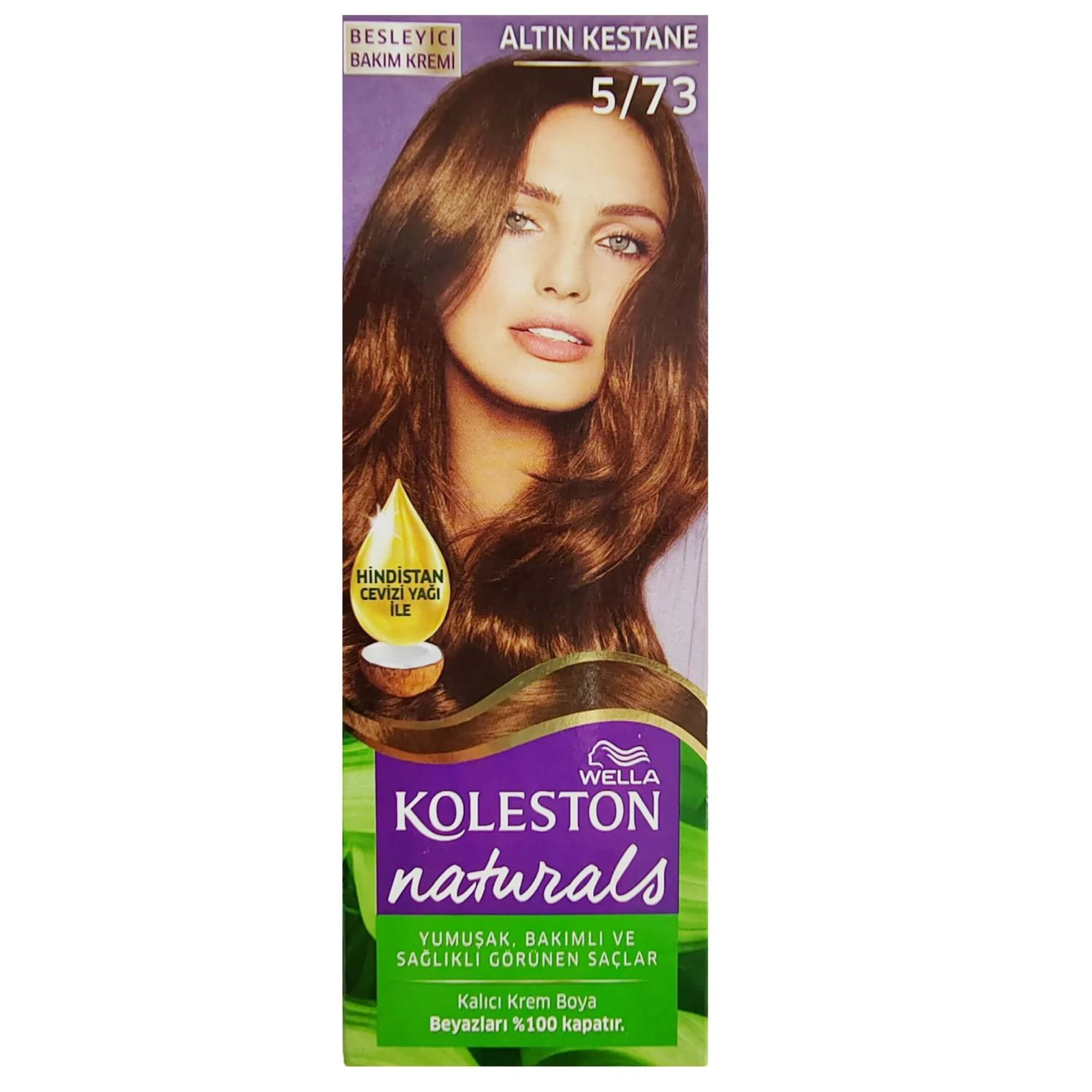 Koleston Naturals Saç Boyası 5/73 Altın Kestane